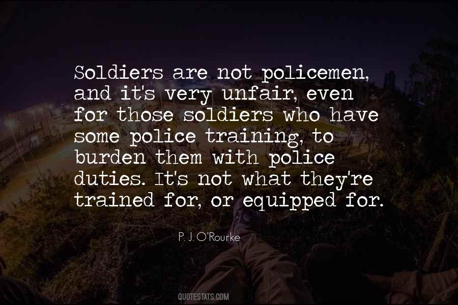 Policemen's Quotes #1085282