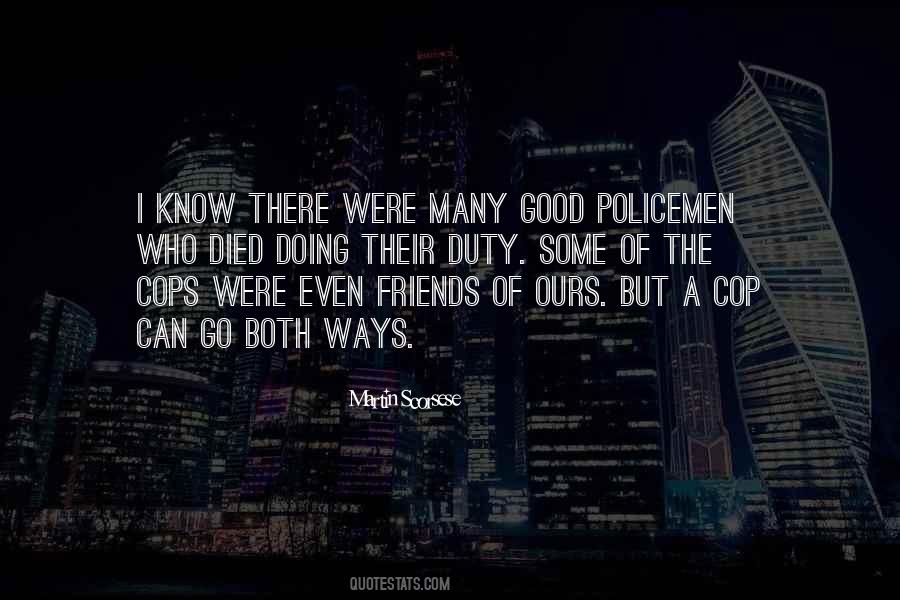 Policemen's Quotes #488454