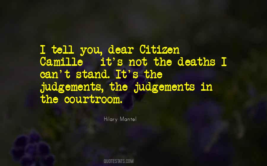 Quotes About Judgements #1075909