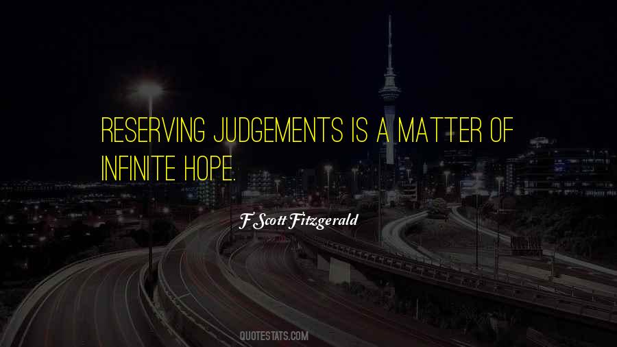 Quotes About Judgements #425501