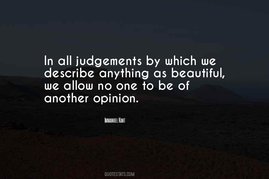 Quotes About Judgements #553212