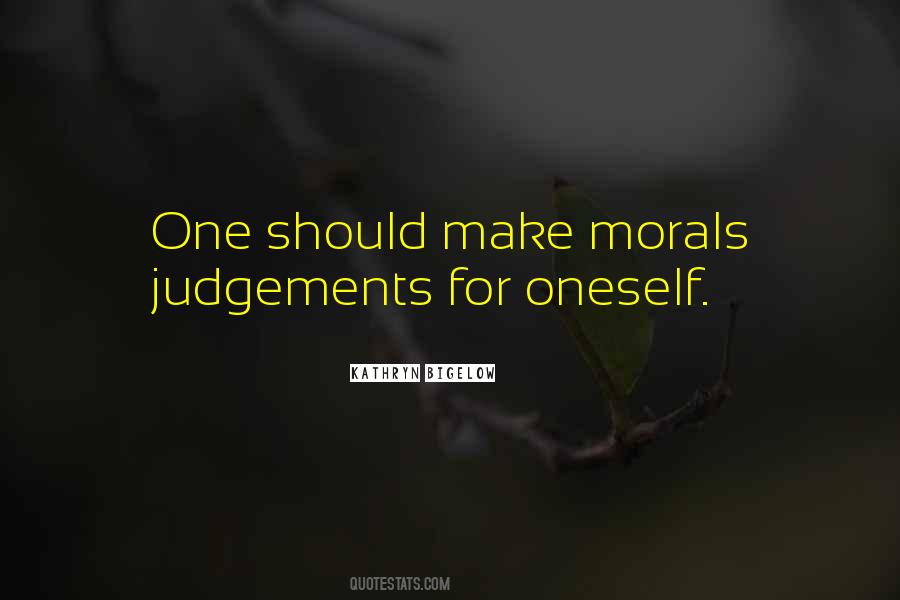 Quotes About Judgements #776015