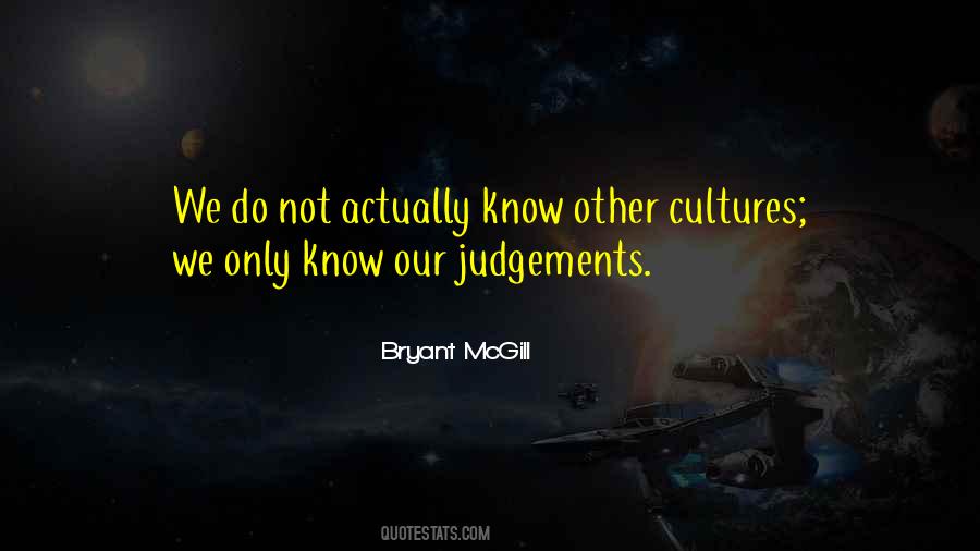 Quotes About Judgements #825663