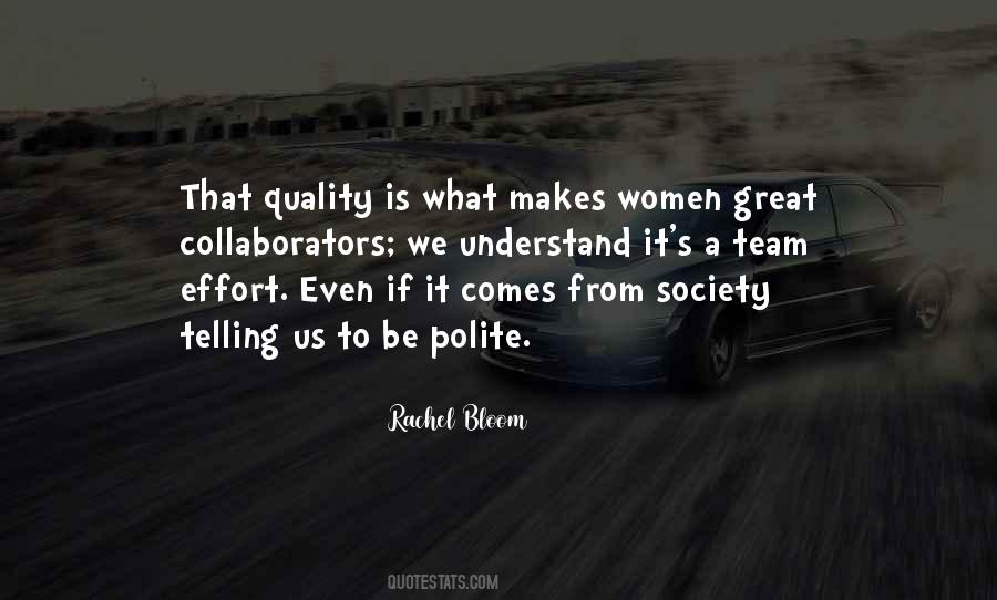 Polite's Quotes #534345