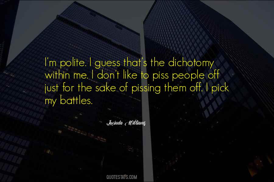 Polite's Quotes #586044