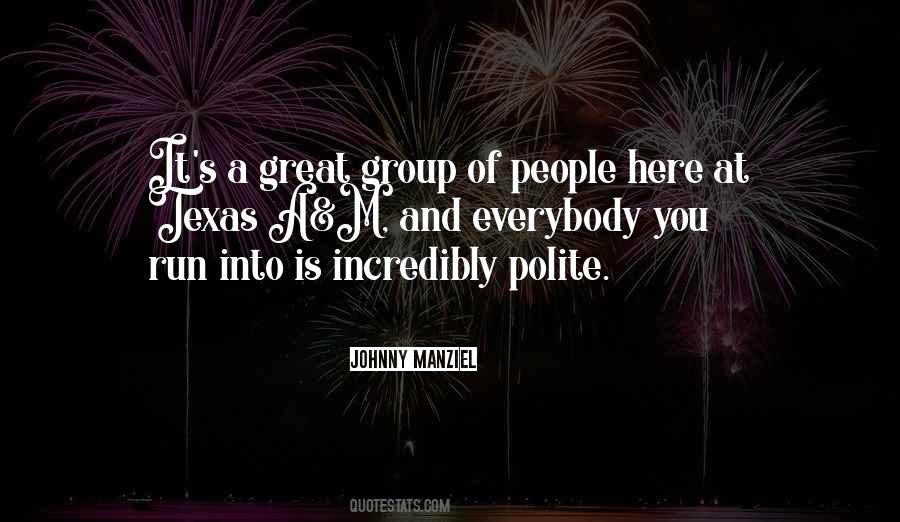 Polite's Quotes #929359