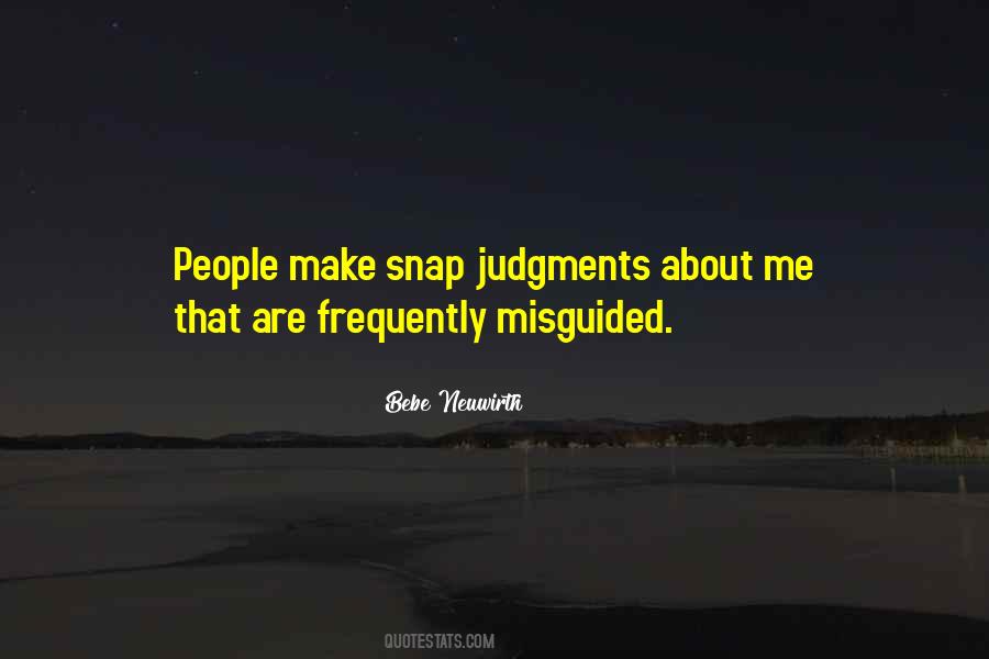 Quotes About Misguided #681030