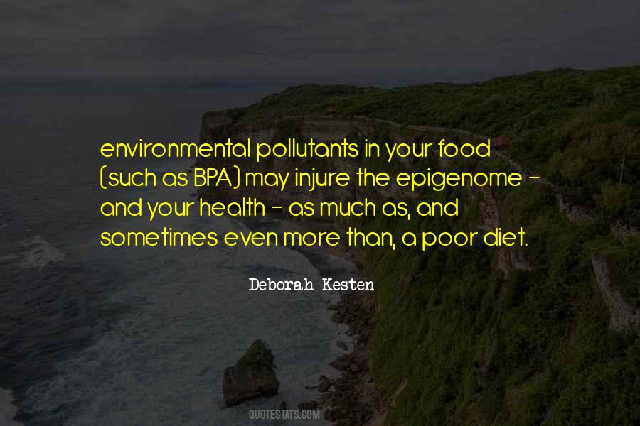 Pollutants Quotes #1640305