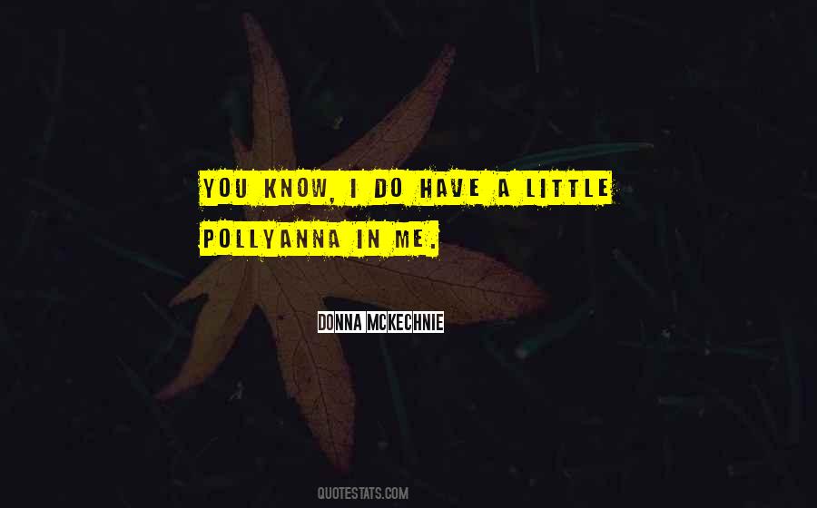 Pollyanna's Quotes #1060981