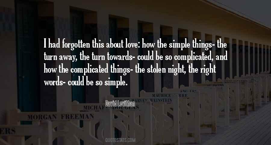 Quotes About Stolen Things #1168844