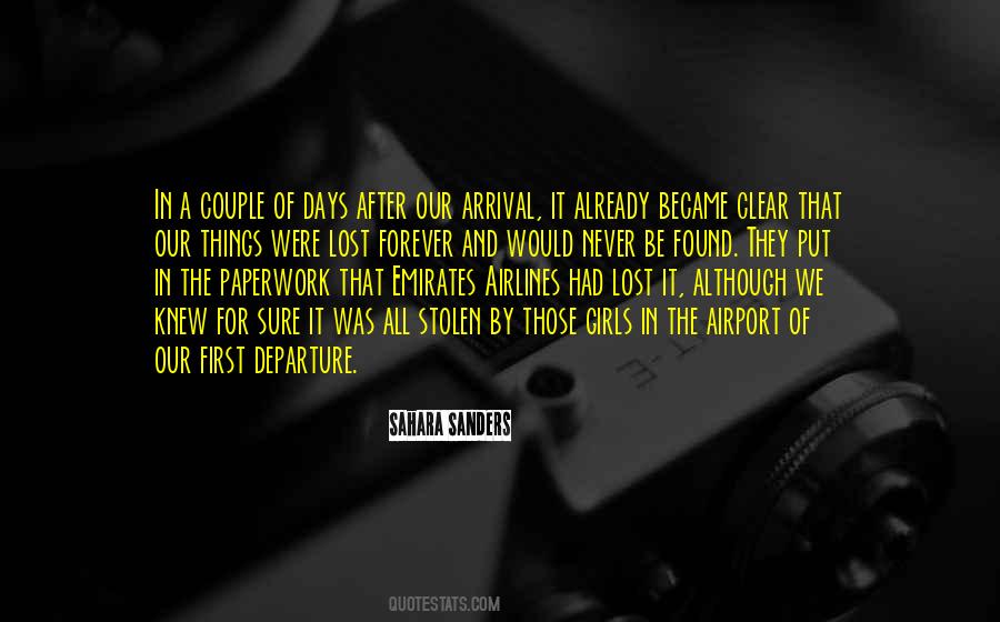 Quotes About Stolen Things #198497