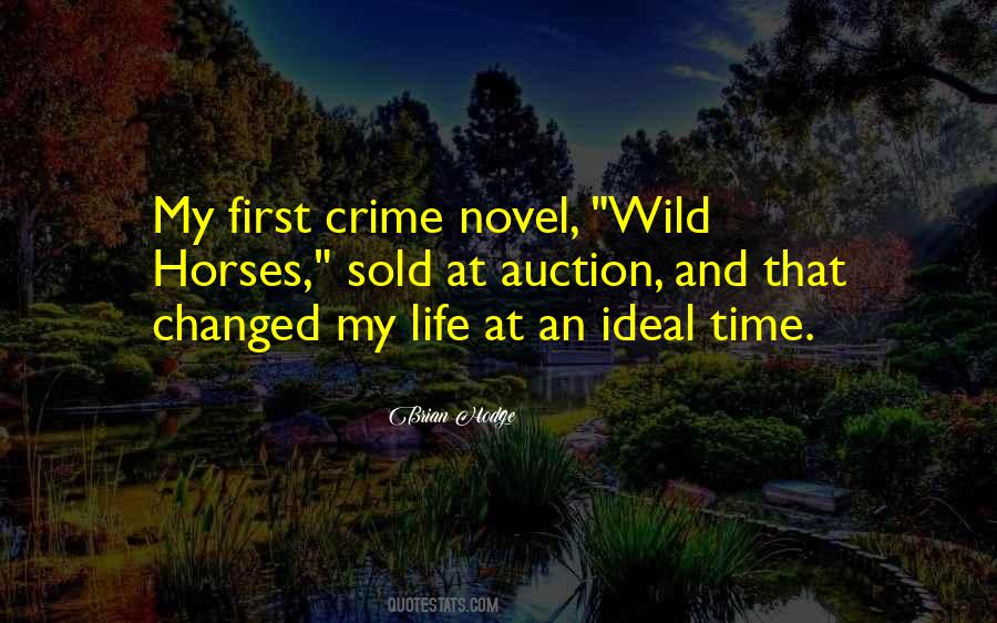 Quotes About Crime Novels #1146783