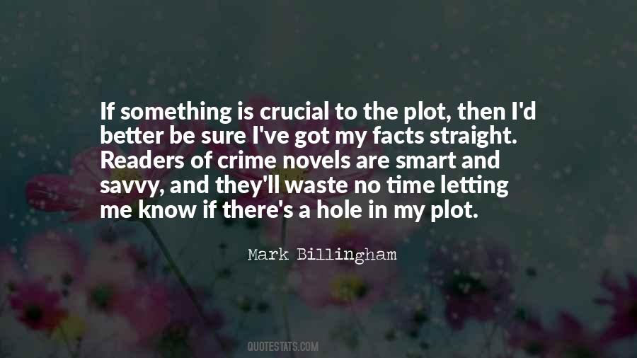 Quotes About Crime Novels #1328880