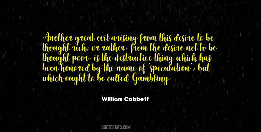 Quotes About Gambling #140346