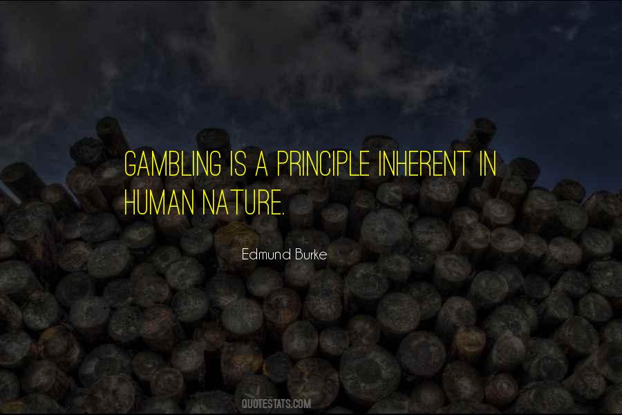 Quotes About Gambling #315474