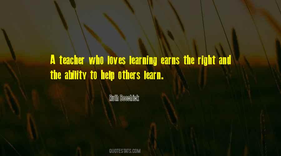 Quotes About Teachers Teaching #281469