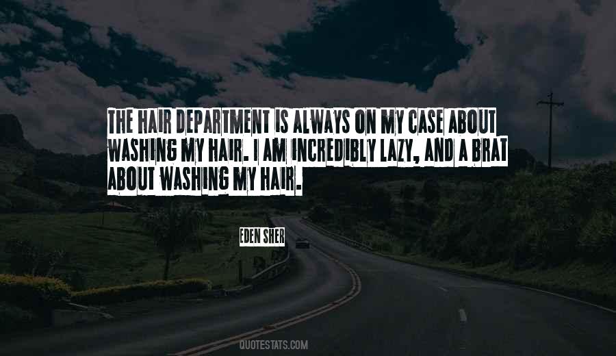 Quotes About Washing Hair #1688498