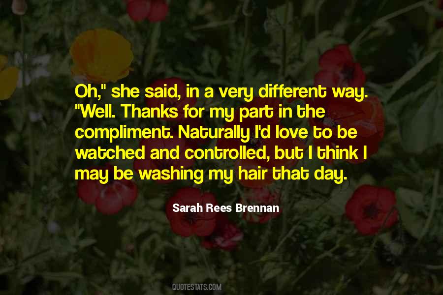 Quotes About Washing Hair #1825807