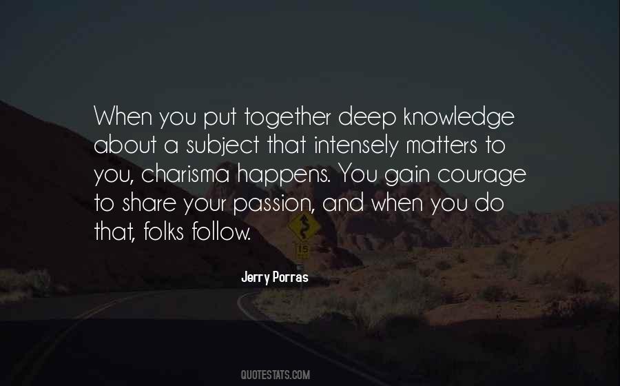 Porras Quotes #1461700