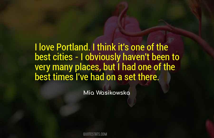 Portland's Quotes #698551