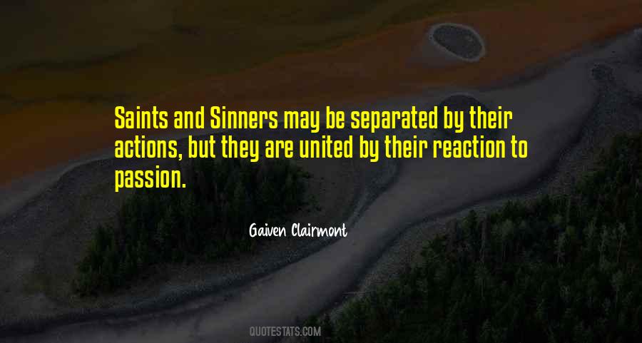 Quotes About Sinners #1373987