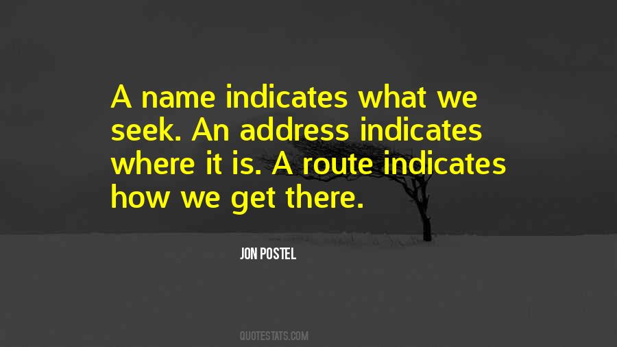 Postel Quotes #1630163