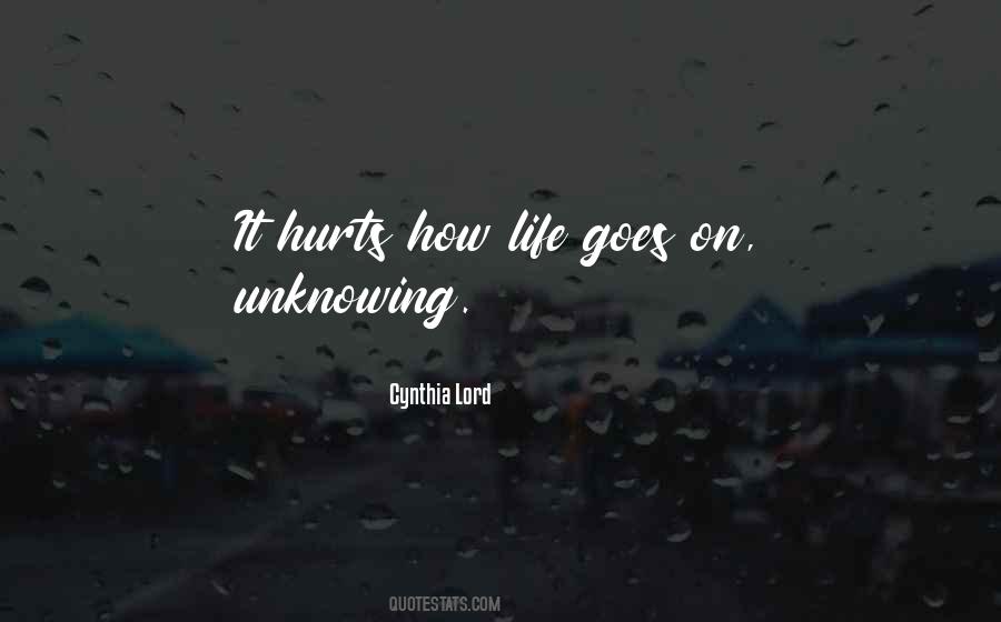 Quotes About Unknowing #940277