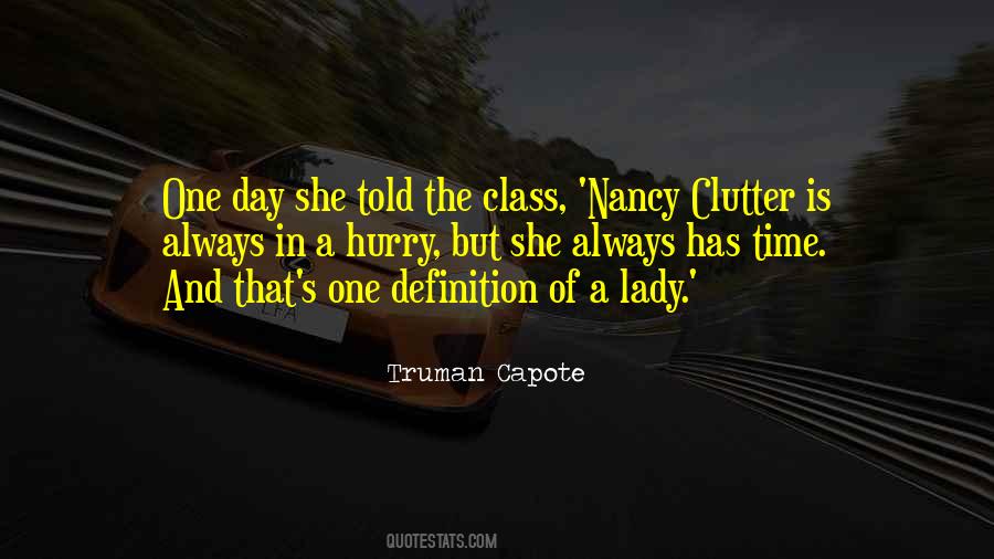 Quotes About A Lady With Class #1260596