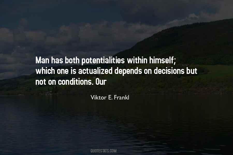 Potentialities Quotes #231820