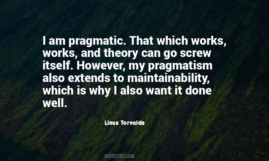 Pragmatism's Quotes #124366