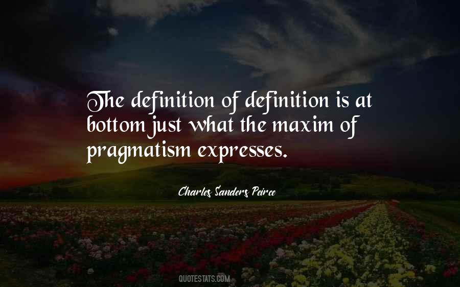 Pragmatism's Quotes #189238