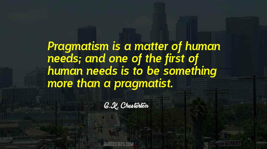 Pragmatism's Quotes #885835