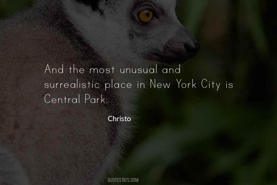 Quotes About Central Park #1558724