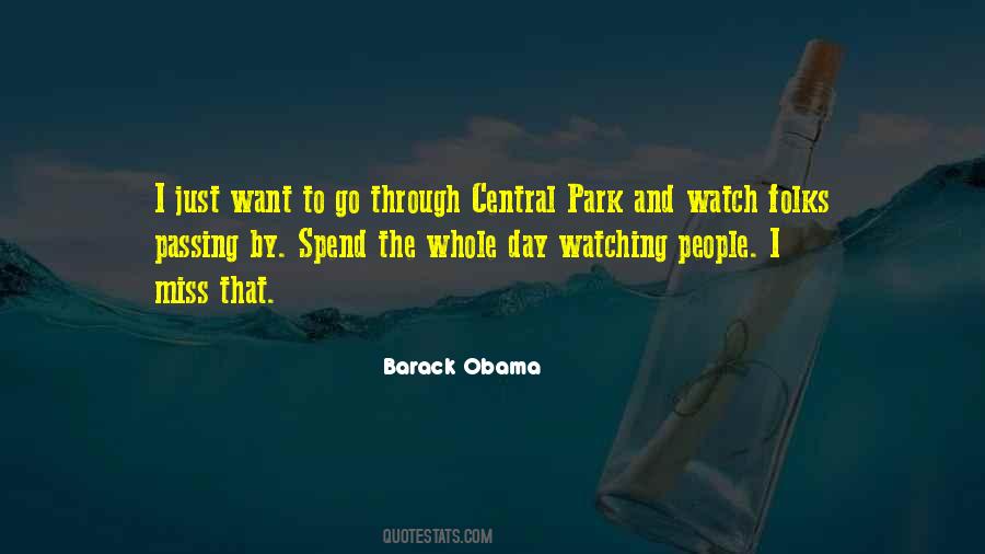 Quotes About Central Park #325005