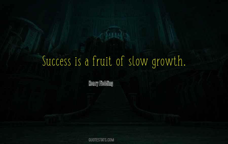 Quotes About Slow Success #828186