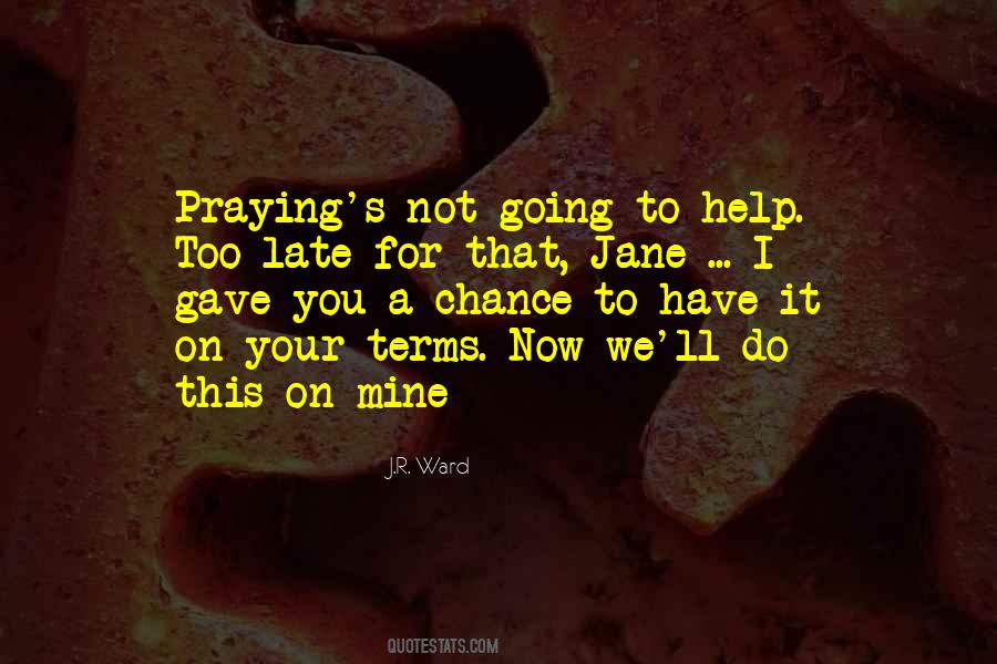 Praying's Quotes #1698285