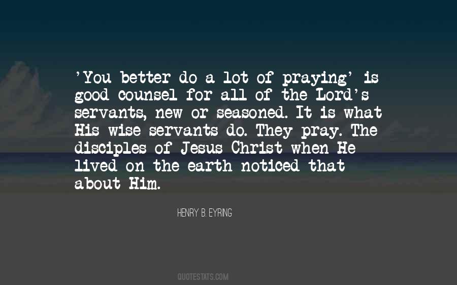 Praying's Quotes #64830