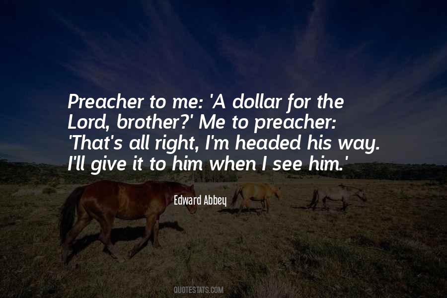 Preacher'll Quotes #470335