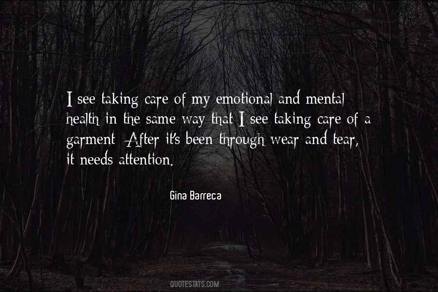 Quotes About Emotional Health #1196575
