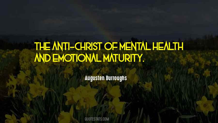 Quotes About Emotional Health #708904