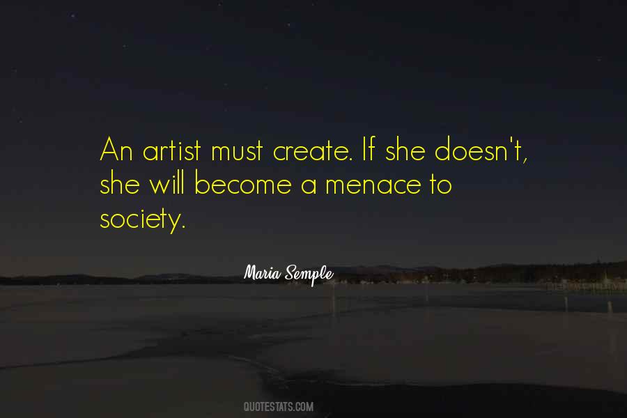 Quotes About Menace #154090 Quotes About Menace #154090