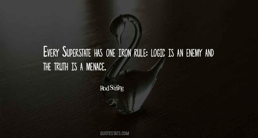 Quotes About Menace #716065 Quotes About Menace #716065