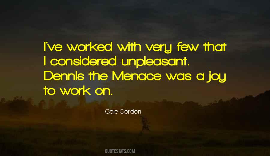 Quotes About Menace #727326 Quotes About Menace #727326