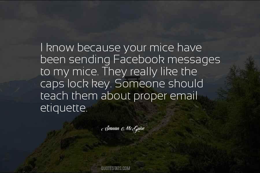 Quotes About Sending Messages #1109402