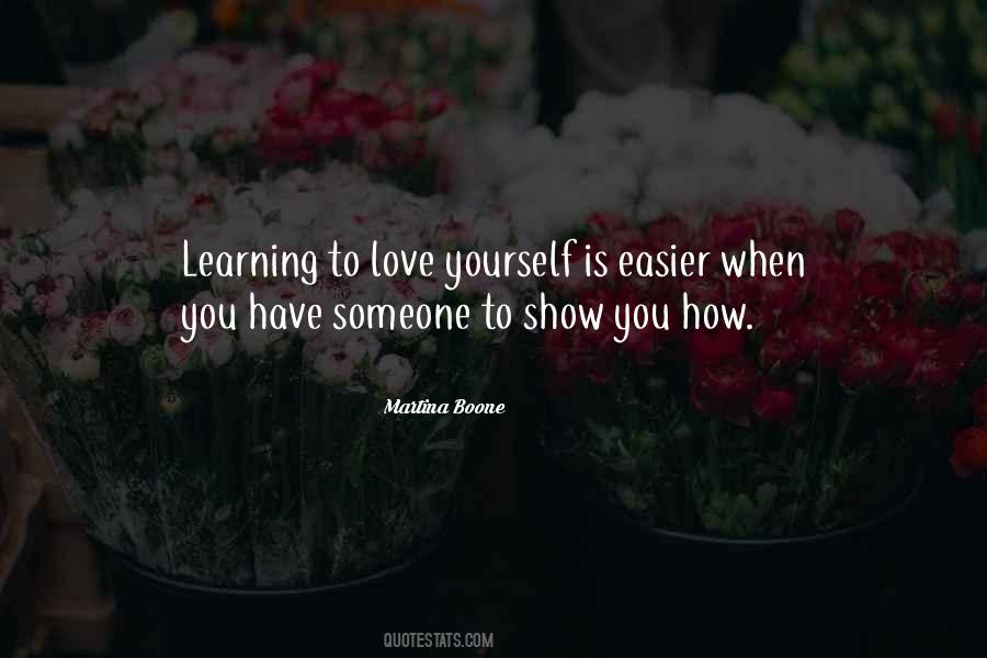Quotes About Learning To Love Yourself #1074179