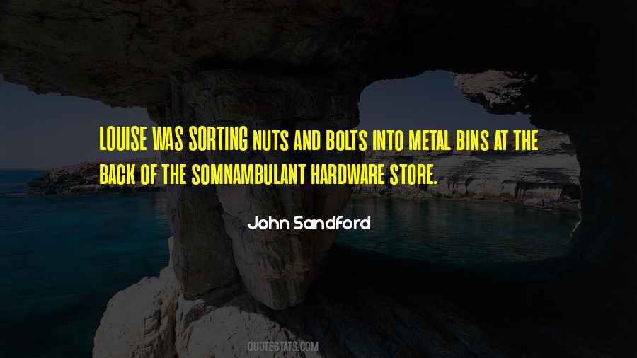 Quotes About Nuts And Bolts #958689