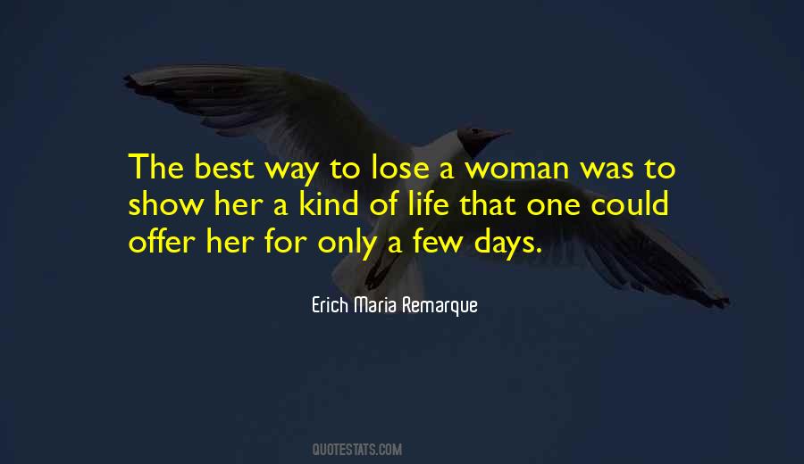 Quotes About To Love A Woman #113210