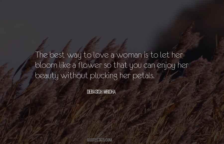 Quotes About To Love A Woman #998393