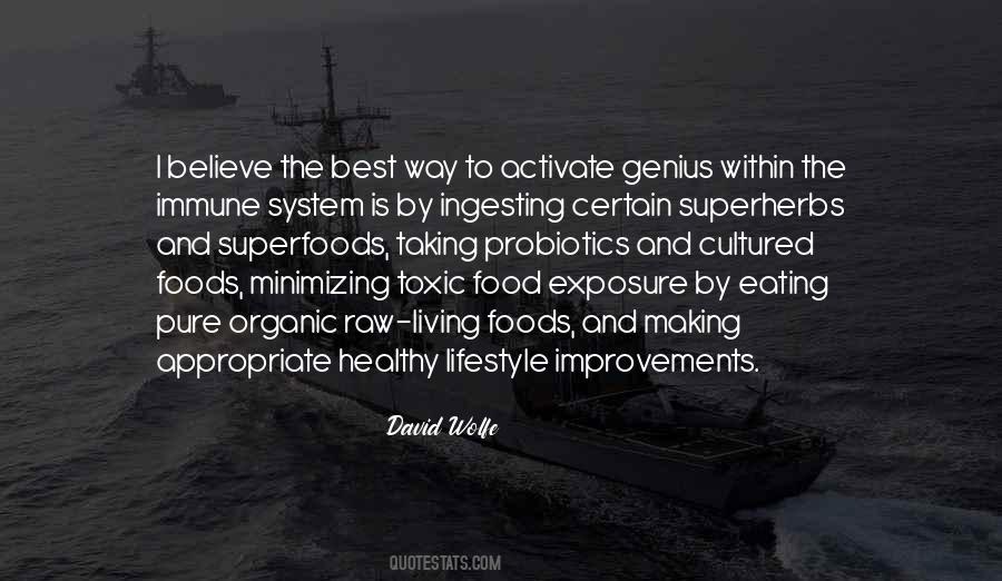 Quotes About Superfoods #237707