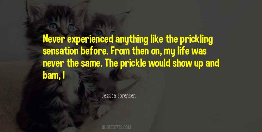 Prickling Quotes #960400